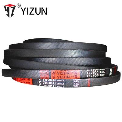 China Hotels Grade High Quality Top Hot Sales Industrial Black Triangle C Belt Transmission V-Belt for sale