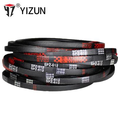 China SPZ437~1137mm Length Hard Rubber Perimeter Pitch Pitch Drive SPZ437~1137mm Industrial Construction Material Agricultural Machinery V Wire Transmission Shops YIZUN SPZ/3V Belt for sale