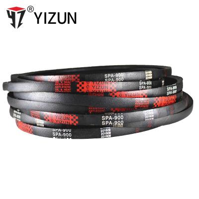 China Building Material Shops SPA732~1450mm Length Hard Rubber Perimeter Pitch YIZUN SPA Industrial Machinery V Wire Transmission Type Industrial Belt for sale