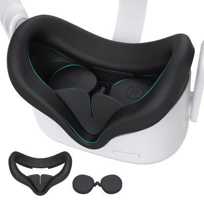 China Ultra-Thin Protection VR Face Cover and Lens Cover Compatible with Oculus Meta/Search 2 for sale