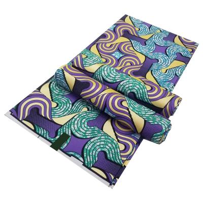 China Anti-Static Wholesale African Kitenge And Ankara Style Fabric Colorful Cotton 100% African Print Wax Bag Fabric for sale