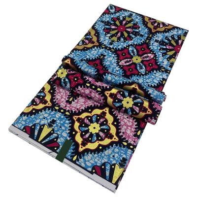 China 100% Anti-Static Wholesale Nigerian Fabrics Wax Print African Cotton Ankara and Java Style Clothes Fabrics for sale