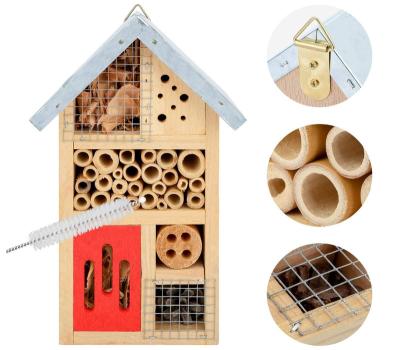 China 15 Years Factory Wooden Custom Outdoor Bee Garden Insect Hotel House Nautical for sale