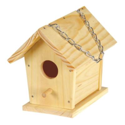 China Best Selling Home Custom Outdoor Toy Plant Decoration DIY Wooden Child Art Craft Birdhouse Kit for sale