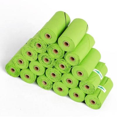 China Sustainable Environmentally Friendly Biodegradable Strong Leakproof Dog Poo Poop Bags for sale