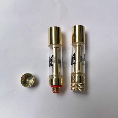 China Ceramic Coil Round Tip Cartridge 0.8ML 1.0ML Glass Ceramic Cartridge OEM for sale