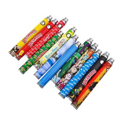 China 3.3-4.8V E Cigarette Automatic Battery 1100mah CBD Vape Pen Battery for sale