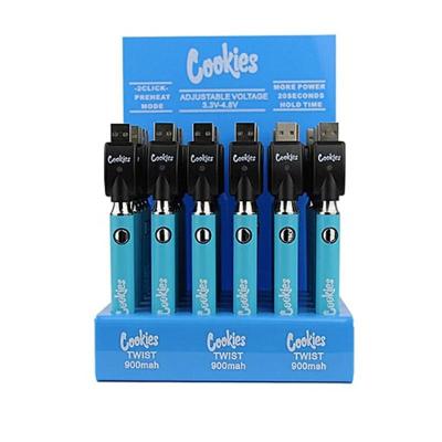 China Blue 510 Thread Oil Vape Battery Preheat 900mAh E Cigarette Rechargeable Batteries for sale