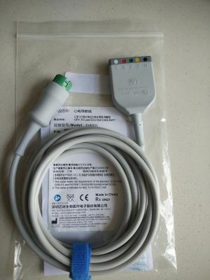 China Mindray 12 pin  EV6201 3/5 Lead 0010-30-43127 ECG Truck Cable for  for  BENEVIEW T8 Patient Monitor for sale