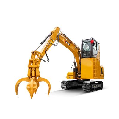 China Small  Grabber FR130F Grapples Excavator Grabber Oil Electric Hybrid Digger Grabber For Material Handling for sale