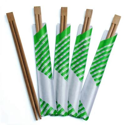 China Disposable New Style Cheap High-Quality Boutique Round Stick Bamboo Twins Chopsticks for sale