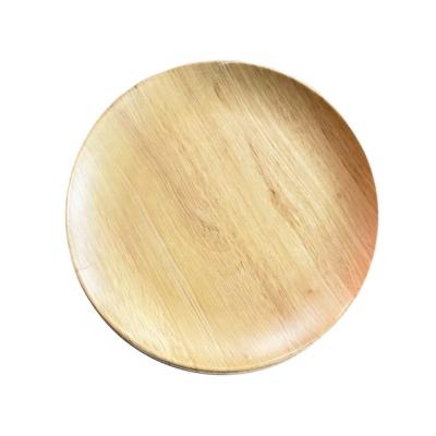 China Disposable Eco-friendly Biodegradable Handmade High Quality Bamboo Dinner Plate Bamboo Plate Set For Dinnerware at Home Party Restaurant for sale