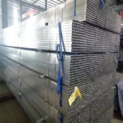 China Structure Pipe Construction Building Material Ms Galvanized Square Pipe for sale