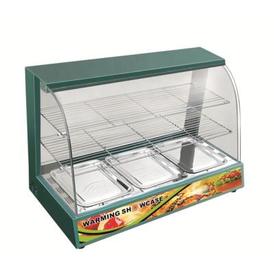 China HOT SALE! Heating Showcase/Food Heating Showcase/Glass Food Warmer Display Showcase BV-908 BV-908 for sale