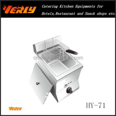 China Induction Commercial Electric Deep Fryer Gas Deep Fryer for Restaurants HY-71 for sale