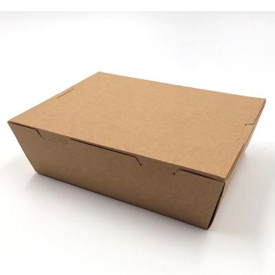 China Eco-Friendly Kraft Take Out Container for sale