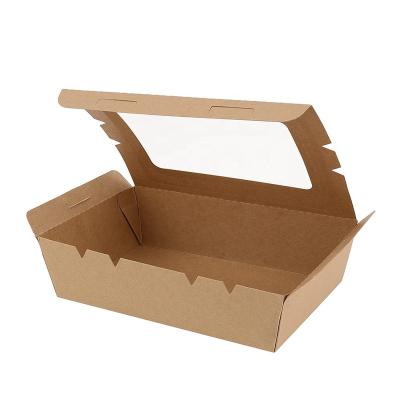 China Eco - Friendly Custom Take Out Container With Window for sale