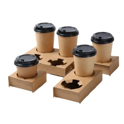 China Drink Take Out Cup Carrier Cup Holder Tray for sale