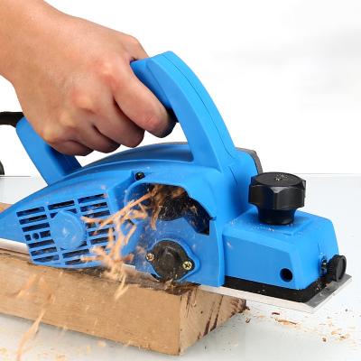 China Wholesale 220V 110V Powerful Portable Woodworking Power Tool Electric Planer Planer With Guide Ruler Blade Sharpener 82*1MM for sale