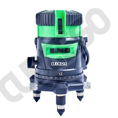 China Professional Wholesale Measurement Tools 360 Degree 3 Line Rotary Laser Level With Green Light 24.5*21*15.5CM for sale