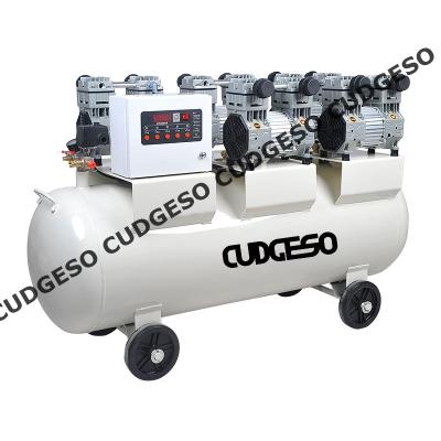 China 1608W Portable Oil Free 60 Liter Silent Oil Free Air Compressor With 60L Air Tank Compressor for sale