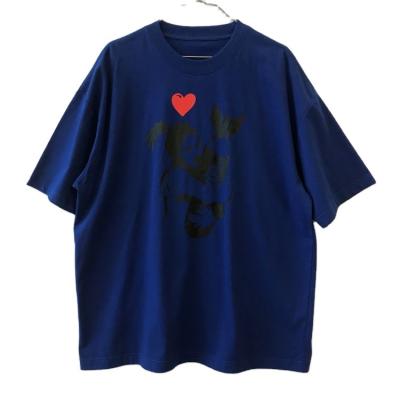 China Anti-pilling fashion cotton design men's cool feeling oversized boxy 100% t-shirt for sale