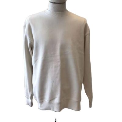 China High quality men's breathable plain style fashion pique pullover sweatshirt unisex crewneck for sale