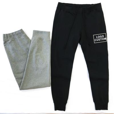 China Breathable Simple Black Gray Pants Men Workout Joggers Sweatpants Custom Logo Fashion Sweatpants for sale