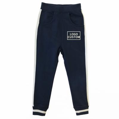 China High Quality QUICK DRY Girls Boys Dark Color Fabric Cotton Cute Sports Pants for sale