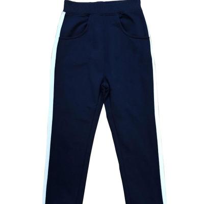 China Hot Selling QUICK DRY Navy Cotton Fleece Kids Casual Slim Fit Dark Sports Tracksuit for sale