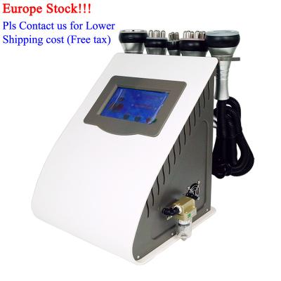 China Face Lift Au-61 Auro 5 in 1 Lipo Cavitation Slimming Machine Radio Frequency Skin Tightening Beauty Salon Equipment for sale