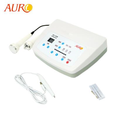 China Facial Cautery Pen AU-638 Portable Ultrasonic Face Lift and Wart Removal Machine Thearpy Massager for sale