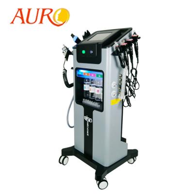 China Au-S518 Canton Hifrafacial Acne Treatment Facial Machine 8 in 1 Beauty Machine for sale