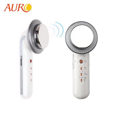 China Dropshipping AU-011 3 in 1 Ultrasonic Cellulite Infrared Handheld Massager EMS Ultrasonic Body Slimming Machine for sale