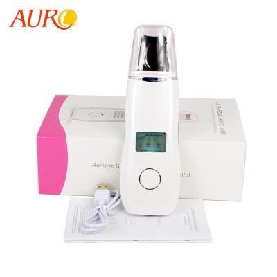 China DEEP CLEANING AU-005B Peel Ultrasonic Ion Skin Scrubber Ultrasonic Cleansing Beauty Product for sale