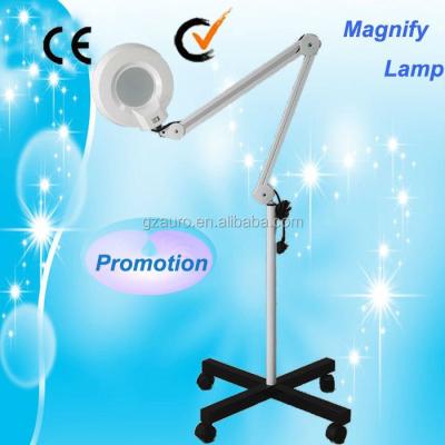 China AU-662 Plastic Permanent Makeup Cosmetic Magnifying Lamp / Advanced White Lens Led Magnifying Lamp for sale