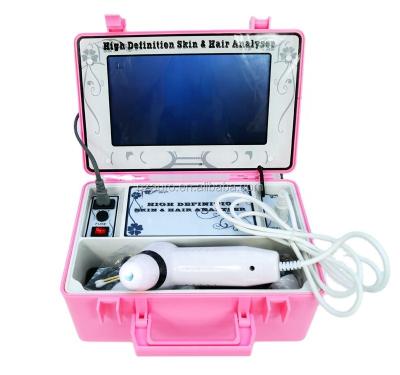 China Skin Wrinkle Analysis AU-958 Factory Price Touch Screen Skin and Hair Analyzer Machine Facial Massage for sale