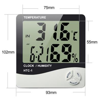 China Amazon Easy Operation Digital Thermometer Humidity Meter Humidity Meter Hygrometer Indoor Operation Room With Memory Function For Home Use for sale