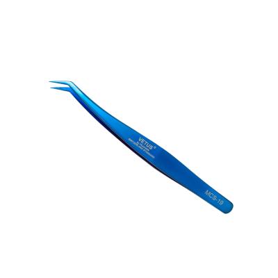 China Real Vetus Brand MCS-19 Multi Functional Top Quality Fake Eyelash Tweezers Vetus Type For Eyelash Extension for sale