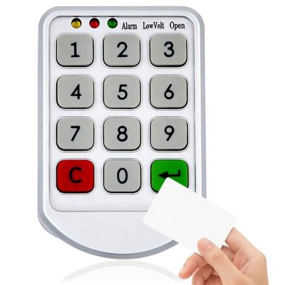 China More than 100 thousand high quality plastic numeric keypad digital password office furniture rfid card smart drawer locks for sale