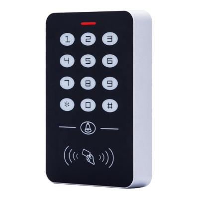 China Access Control 125KHz Plastic Standalone Keypad Others 1000 EM Capacity ABS RFID Card Or Pin Reader With A Relay for sale