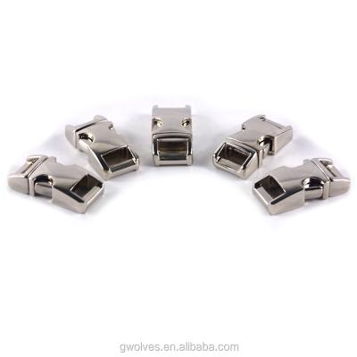 China Style Side Release Metal Side Release Buckle For Paracord Bracelet Metal Buckle Clips for sale