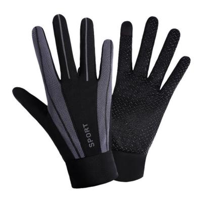 China Heat Outdoor Sport Glove Anti-Slip Touch Screen Men Racing Glove for sale