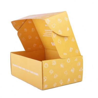 China 1/6 Recyclable Recycle Kraft Paper Cardboard Box Packing Box Corrugated Shipping Box Wholesale for sale