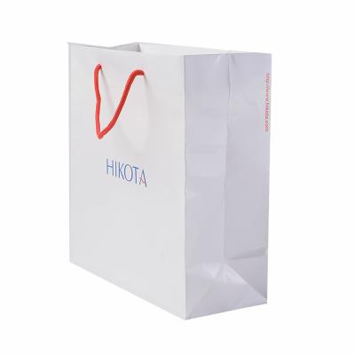 China Recyclable Custom Luxury Logo Printed Small Gift Paper Bag Jewelry Packaging Shopping Bags for sale