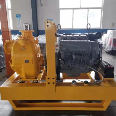 China High Efficiency Deutz Diesel Engine Self Priming Water Pump Set For Industrial Sewage for sale