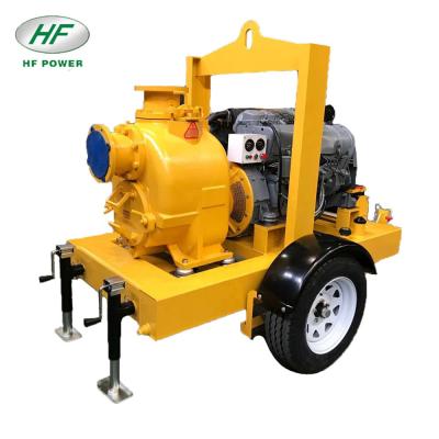 China Marine Best Selling Deutz 6 Inch Diesel Water Pump With Diesel Engine for sale