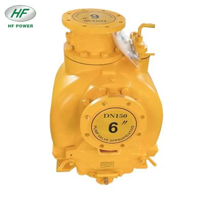 China Machinery Repair Shops 6 Inch Self Priming Heavy Duty Solid Handling Sewage Pump Water For Dirty Water for sale