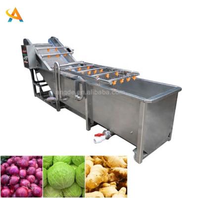 China Apple Vegetable Washing Machine Air Bubble Vegetable Cleaning Fruit Industrial Wash Seal for sale