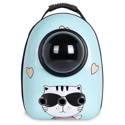 China New Design Viable Transparent Breathable Soft Cat Travel /walking Dog Backpack Carrier Bag Pet Backpack for sale